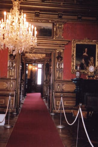 l'interno del castello